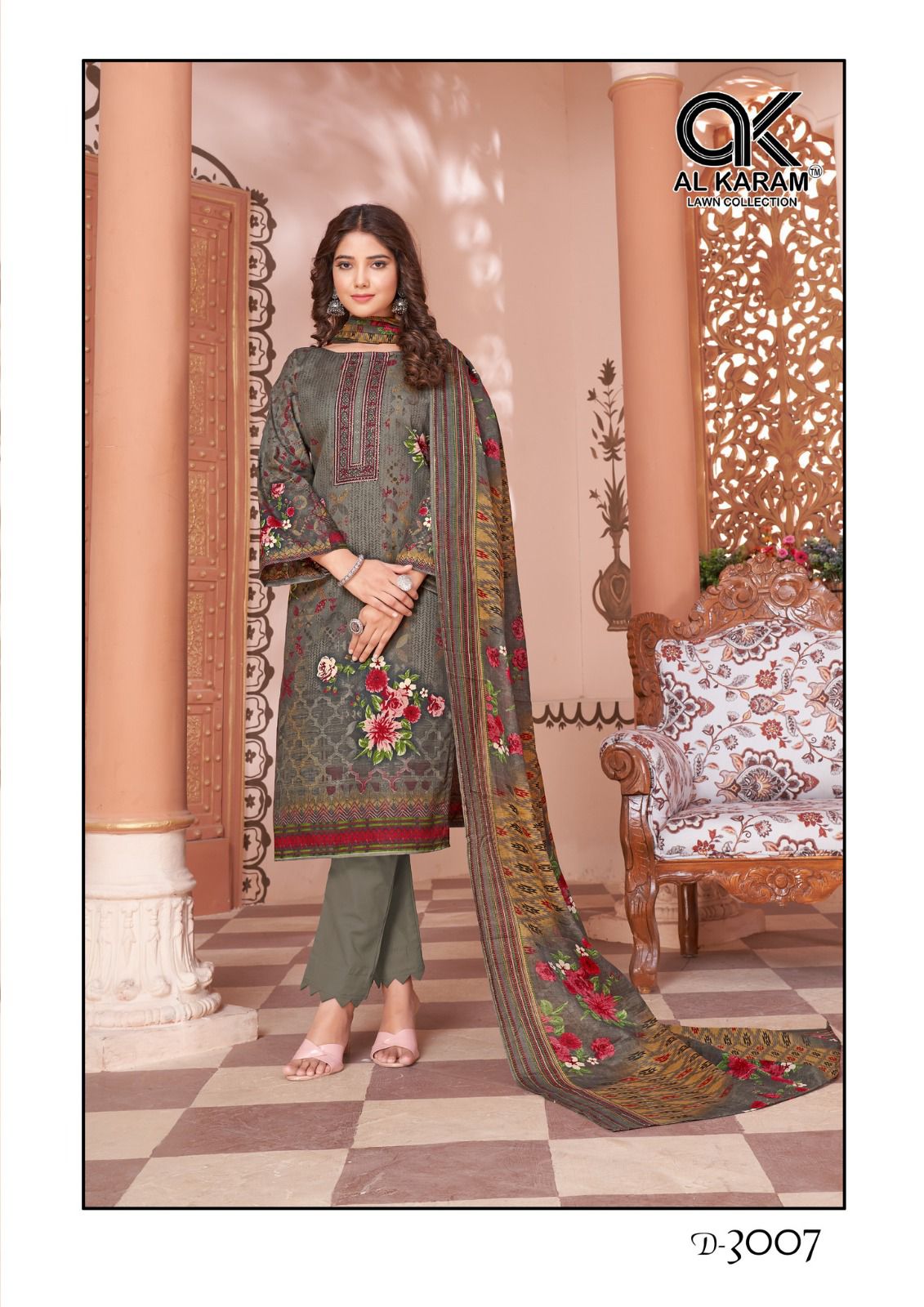 Jasmine Vol 3 Al Karam Cotton Karachi Salwar Suits