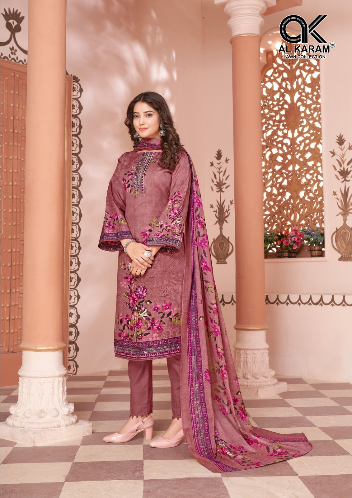 Jasmine Vol 3 Al Karam Cotton Karachi Salwar Suits
