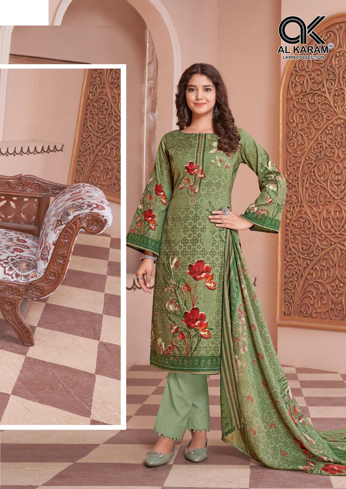 Jasmine Vol 3 Al Karam Cotton Karachi Salwar Suits