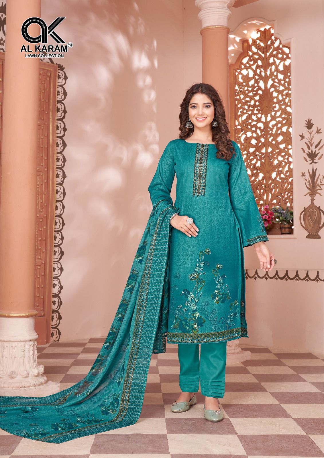 Jasmine Vol 3 Al Karam Cotton Karachi Salwar Suits