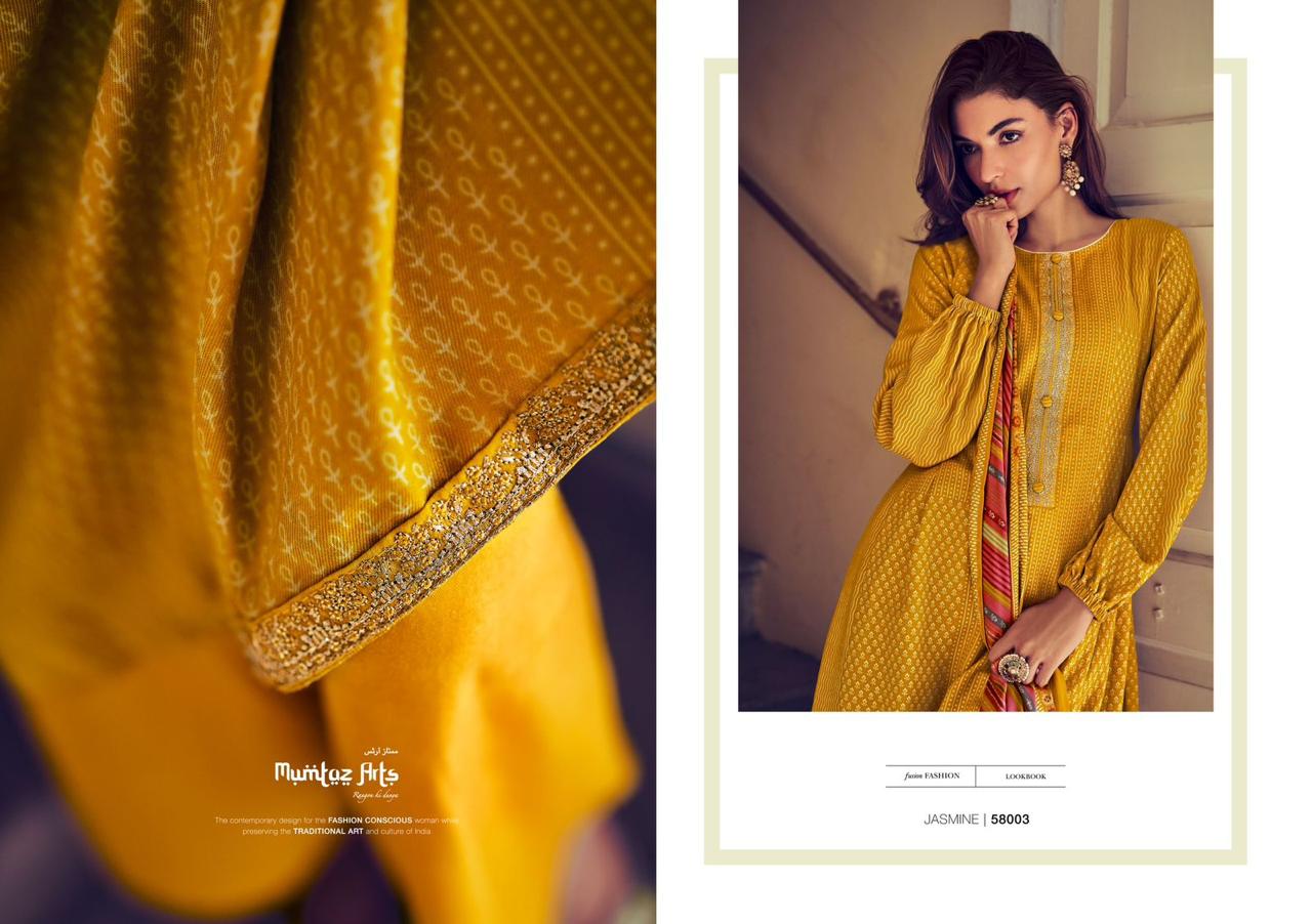 Jasmine Vol 3 Mumtaz Arts Pashmina Suits