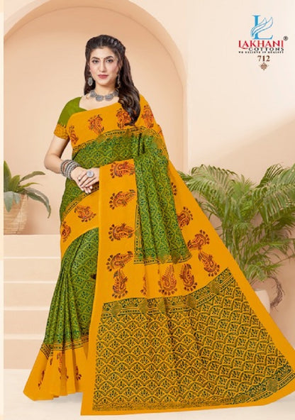 Jasmine Vol 7 Lakhani Cotton Sarees