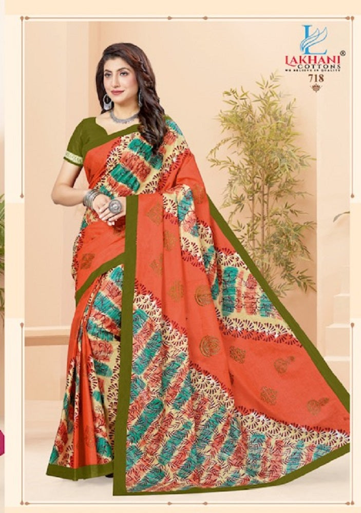 Jasmine Vol 7 Lakhani Cotton Sarees