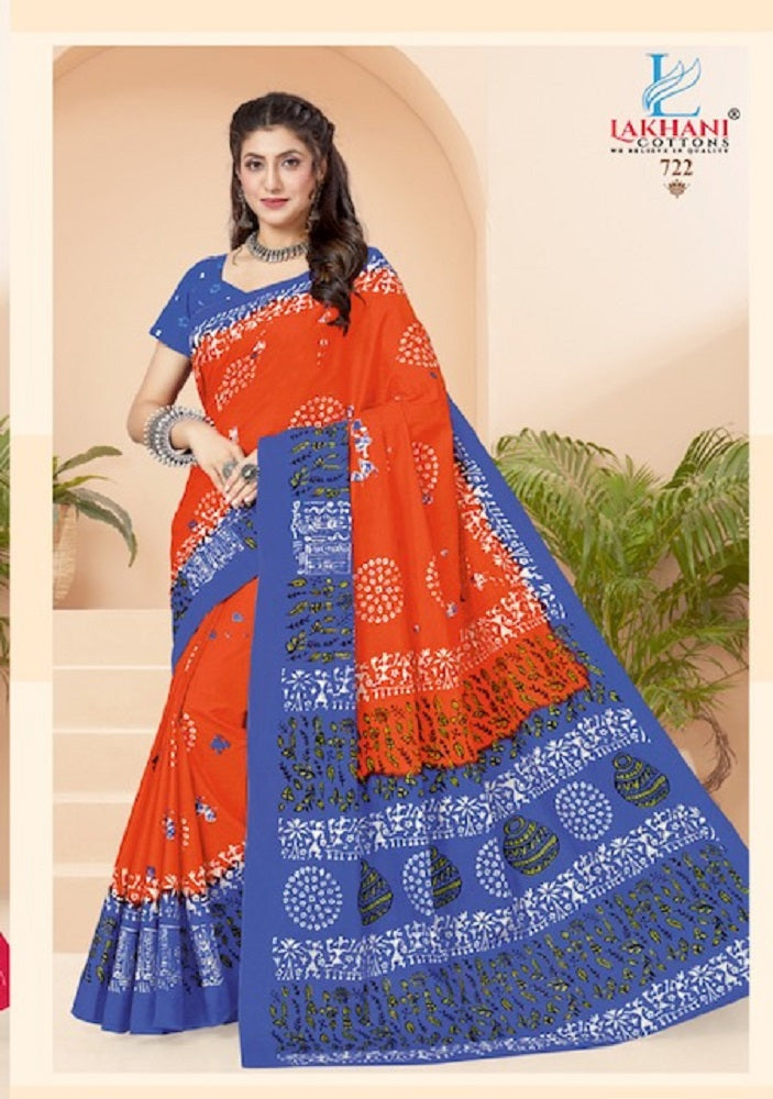 Jasmine Vol 7 Lakhani Cotton Sarees