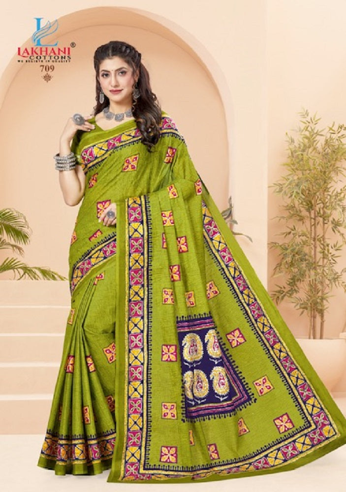 Jasmine Vol 7 Lakhani Cotton Sarees