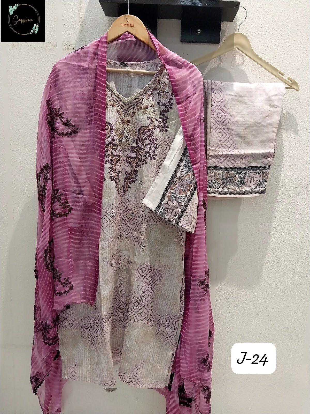 Jazmin Vol 24 Sapphire Lawn Cotton Pakistani Readymade Suits