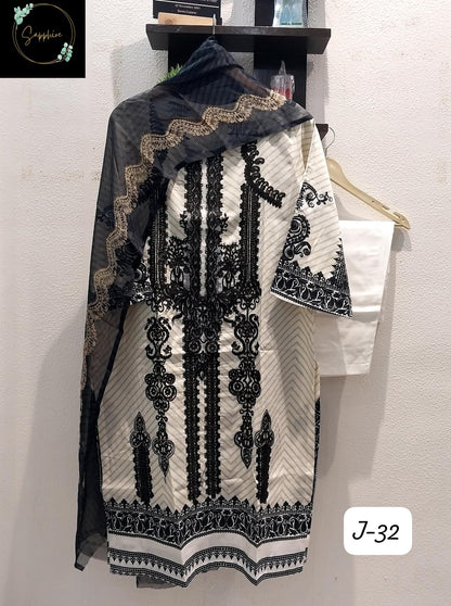 Jazmin Vol 32 Sapphire Lawn Cotton Pakistani Readymade Suits