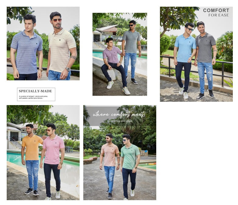 Jbr St 189 Striker Two Tone Mens Tshirts