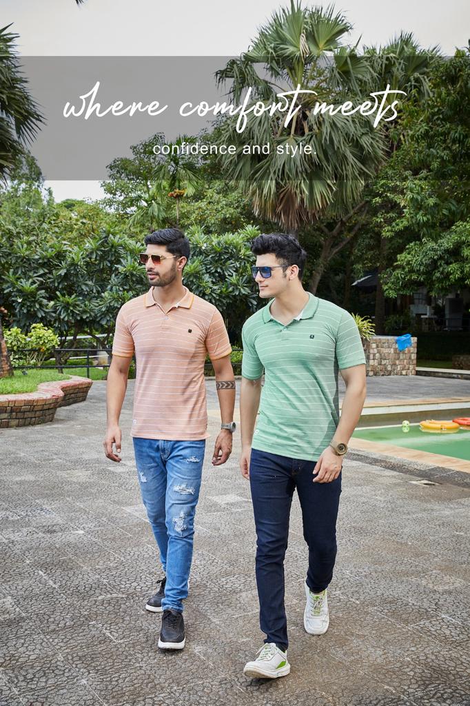 Jbr St 189 Striker Two Tone Mens Tshirts