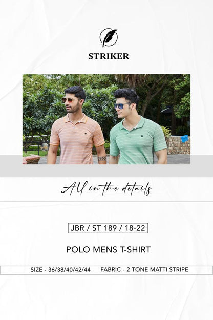 Jbr St 189 Striker Two Tone Mens Tshirts