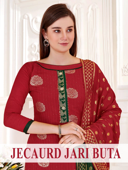 Jecaurd Jari Butta Rahul Nx Pant Style Suits