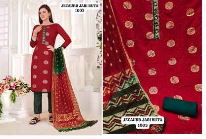 Jecaurd Jari Butta Rahul Nx Pant Style Suits