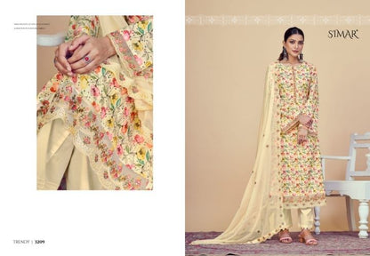 Jeevika Simar Cotton Pant Style Suits