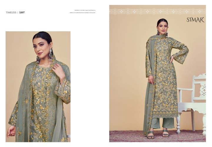 Jeevika Simar Cotton Pant Style Suits