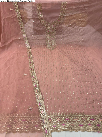 Jenny Nayandeep Simmer Salwar Suits