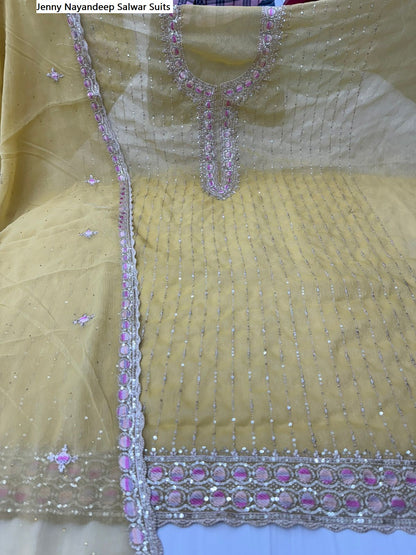 Jenny Nayandeep Simmer Salwar Suits