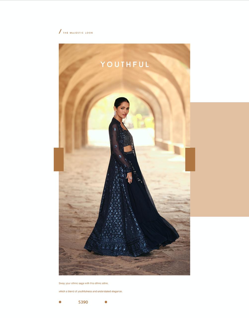 Jewel Sayuri Georgette Crop Top Skirt Jacket
