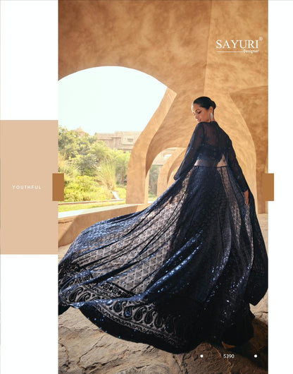 Jewel Sayuri Georgette Crop Top Skirt Jacket