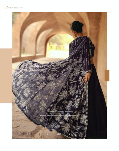Jewel Sayuri Georgette Crop Top Skirt Jacket