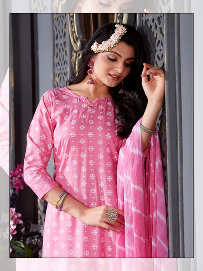 Jhanjhariya Master Rayon Readymade Plazzo Style Suits