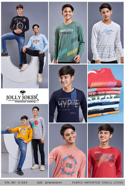 Jj 1264 Jolly Joker Lycra Boys Tshirt