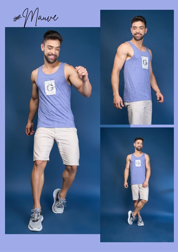 Ka J D5 Thanabat Cotton Mens Sando