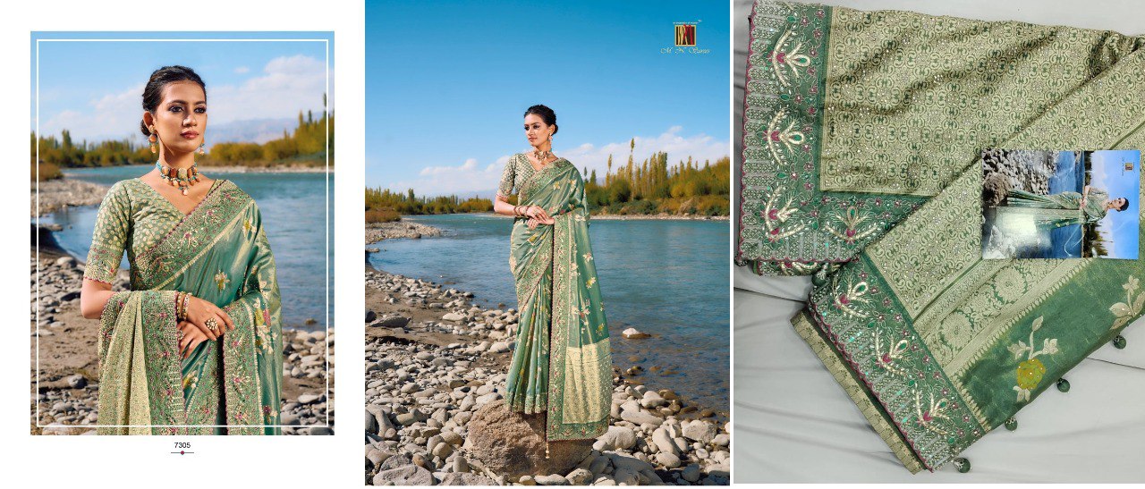 Kacchi Banarasi Mn Banarasi Sarees