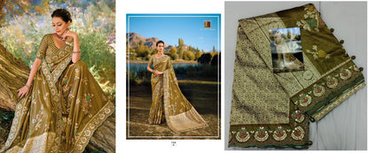 Kacchi Banarasi Mn Banarasi Sarees