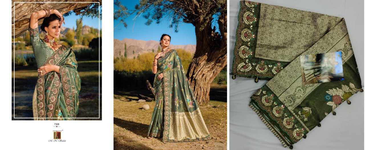 Kacchi Banarasi Mn Banarasi Sarees