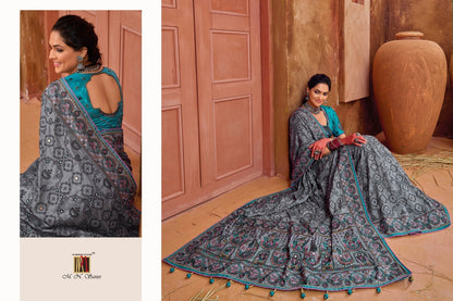 Kacchi Work Vol 4 Mn Sarees