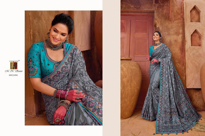 Kacchi Work Vol 4 Mn Sarees