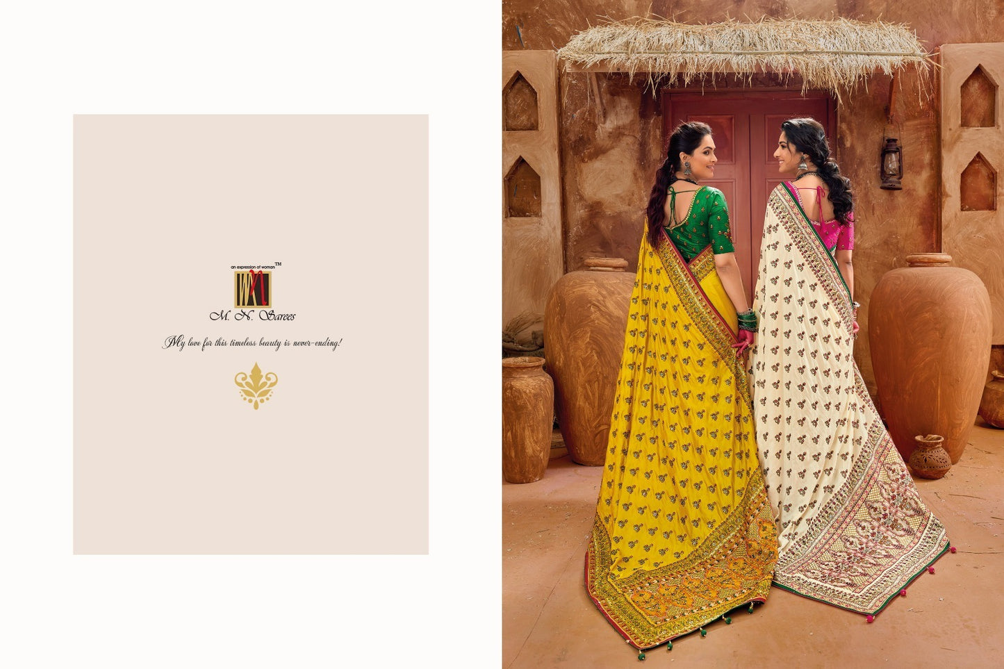 Kacchi Work Vol 4 Mn Sarees