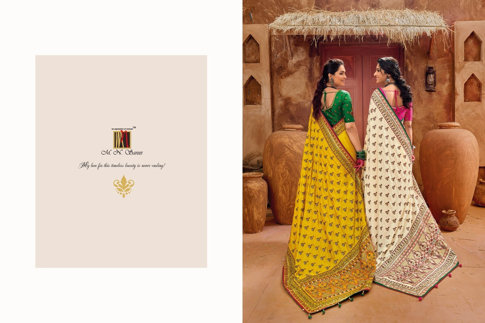 Kacchi Work Vol 4 Mn Sarees