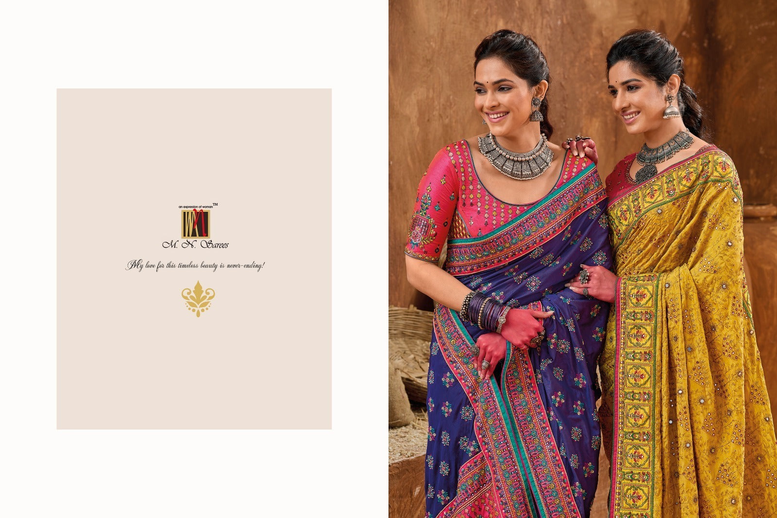 Kacchi Work Vol 4 Mn Sarees