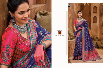 Kacchi Work Vol 4 Mn Sarees