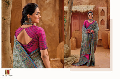 Kacchi Work Vol 4 Mn Sarees