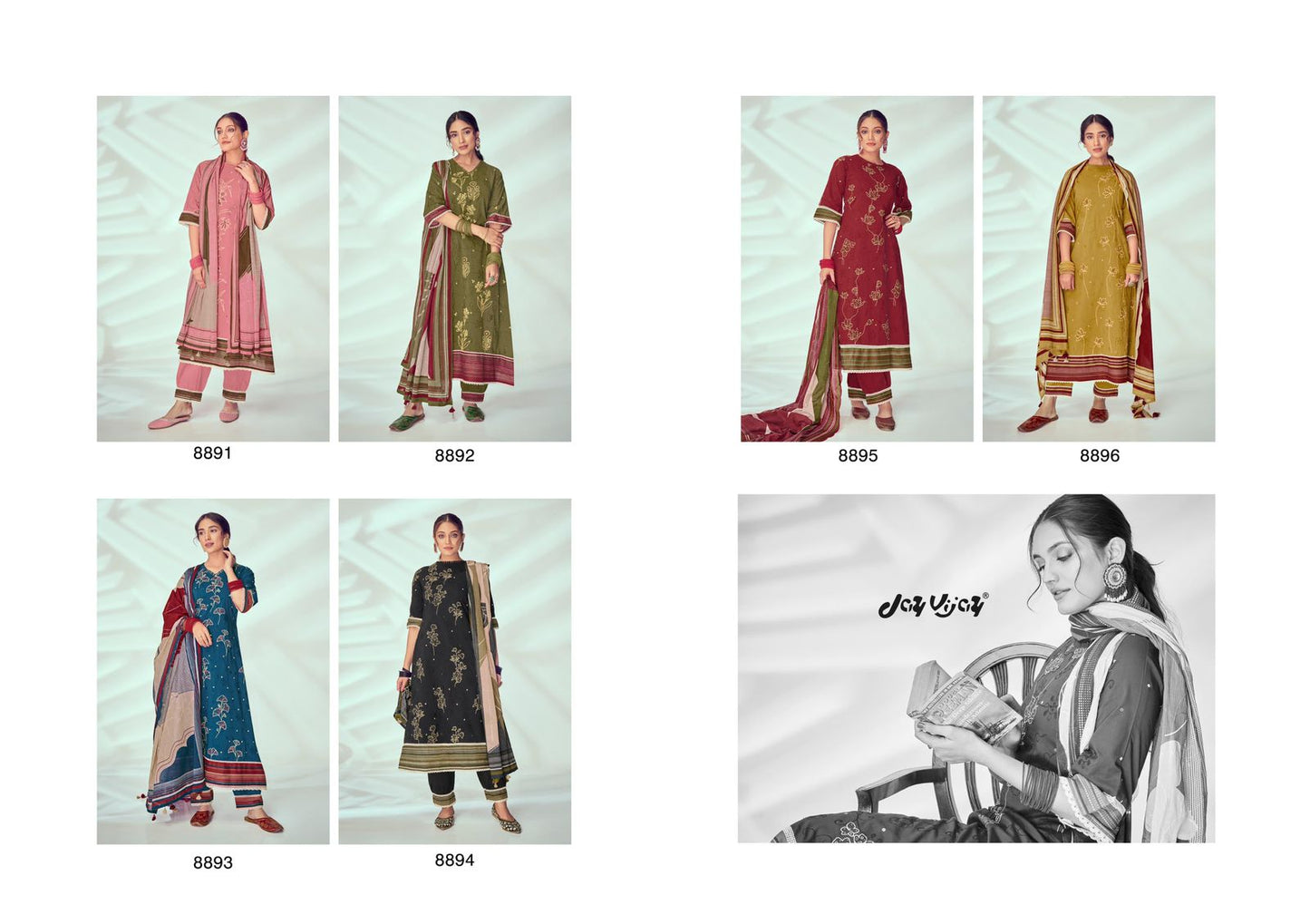 Kahani Jay Vijay Cotton Khadi Pant Style Suits