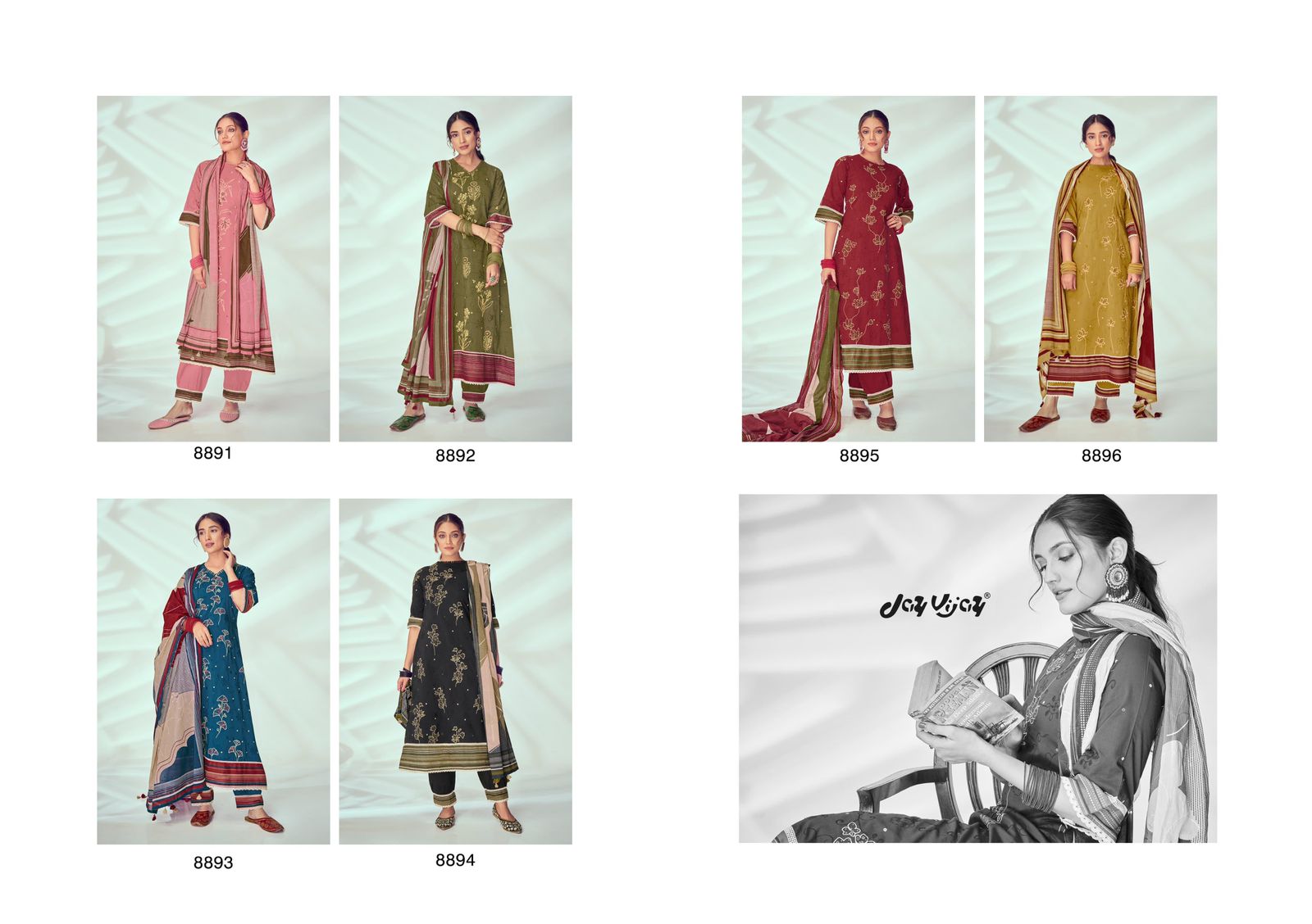 Kahani Jay Vijay Cotton Khadi Pant Style Suits