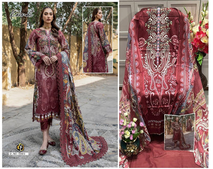 Kainat Luxury Lawn Vol 9 Keval Fab Karachi Salwar Suits