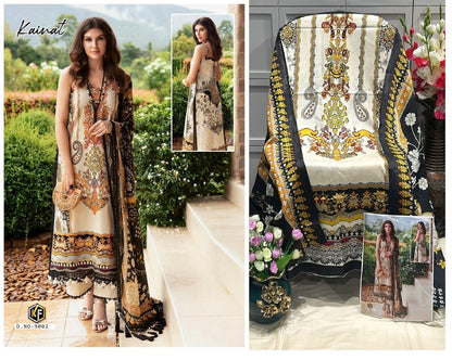 Kainat Luxury Lawn Vol 9 Keval Fab Karachi Salwar Suits