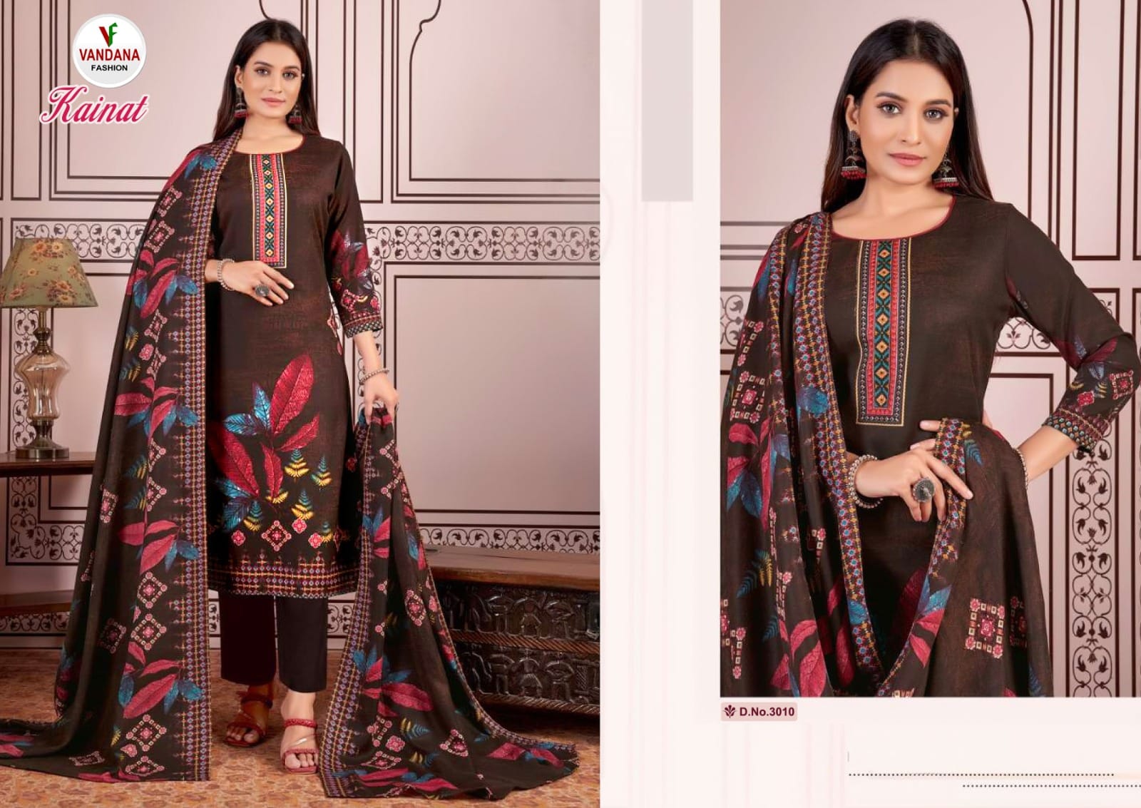 Kainat Vol 3 Vandana Soft Cotton Pant Style Suits