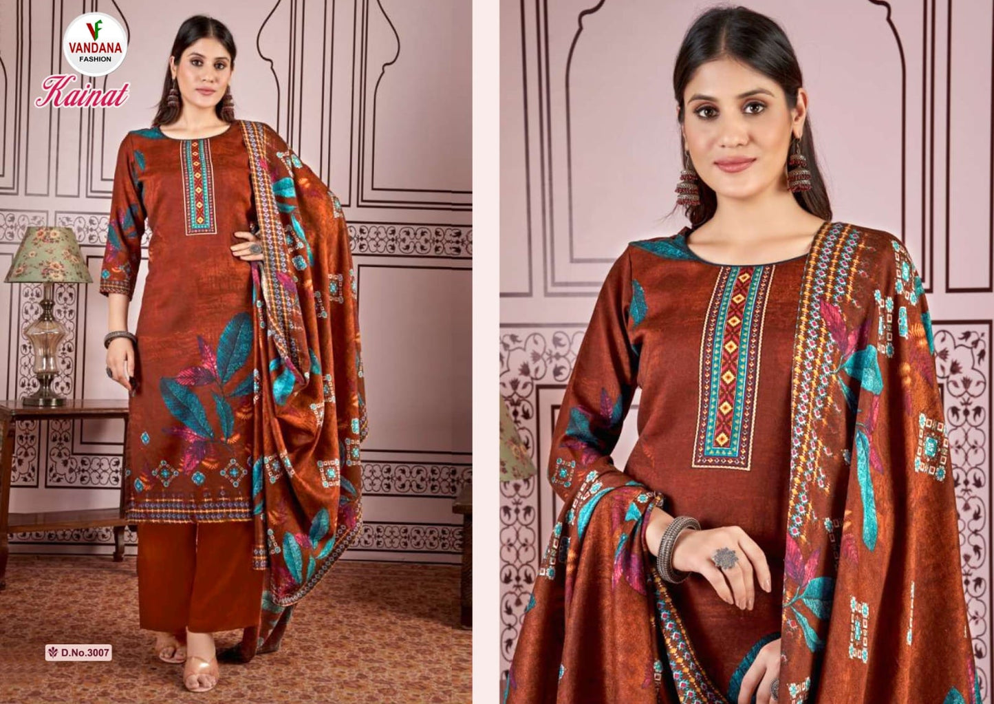 Kainat Vol 3 Vandana Soft Cotton Pant Style Suits