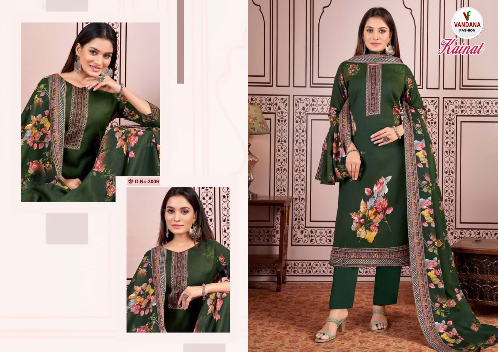 Kainat Vol 3 Vandana Soft Cotton Pant Style Suits