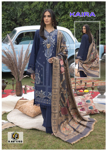Kaira Vol 17 Keval Fab Lawn Cotton Karachi Salwar Suits