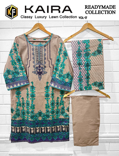 Kaira Vol 17 Keval Fab Lawn Cotton Pakistani Readymade Suits