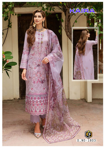 Kaira Vol 18 Keval Fab Karachi Salwar Suits