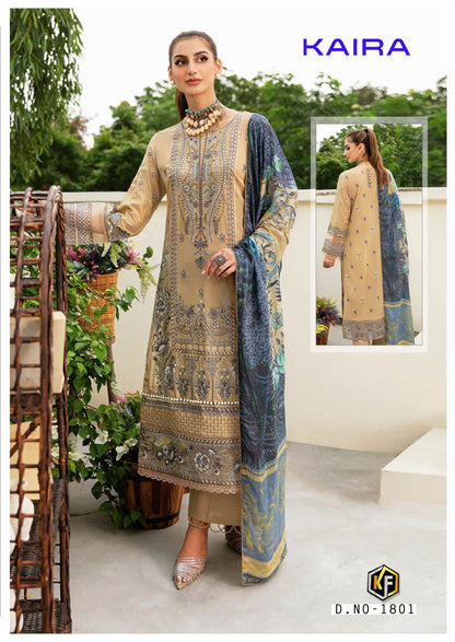 Kaira Vol 18 Keval Fab Karachi Salwar Suits