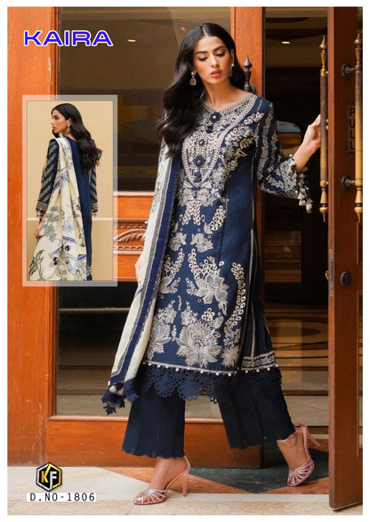 Kaira Vol 18 Keval Fab Karachi Salwar Suits
