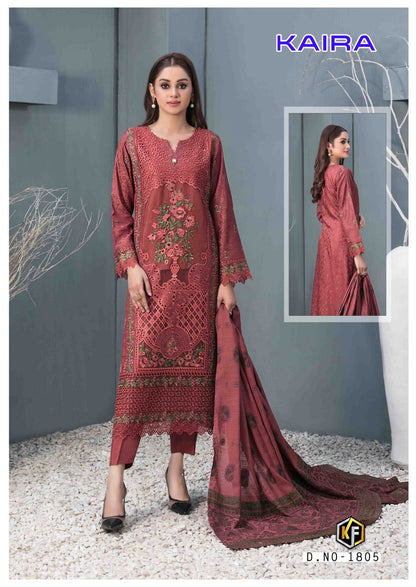 Kaira Vol 18 Keval Fab Karachi Salwar Suits