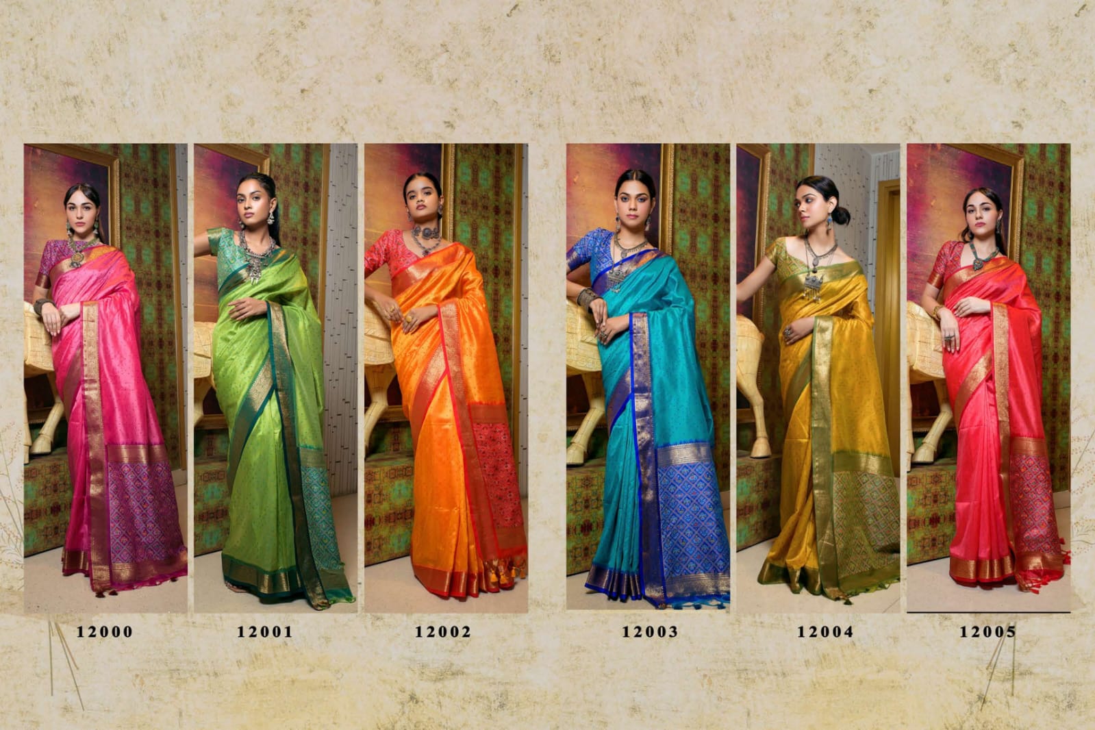 Kalakruti Kira Ivory Sarees